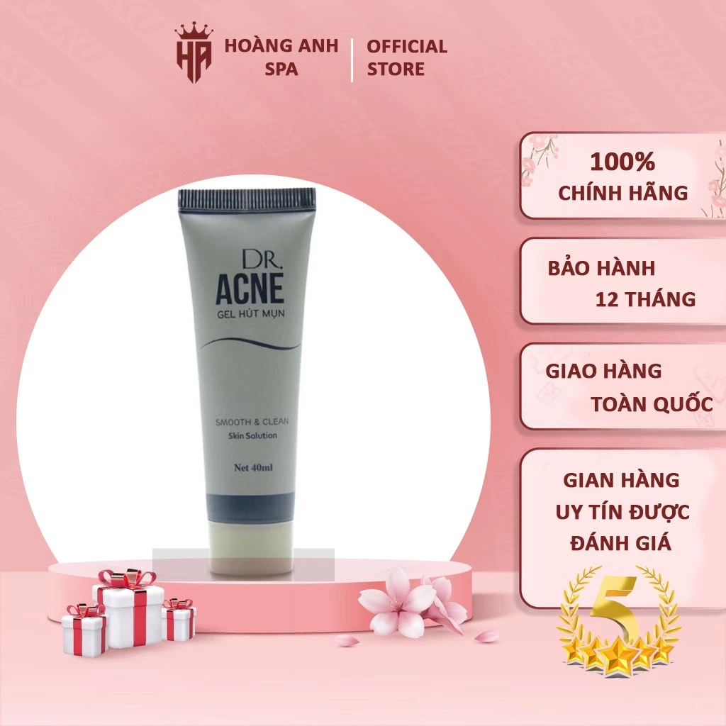 Gel Lột Mụn - Dr.Acne - Hút Sạch Mụn Cám, Mụn Đầu Đen, Thải Độc Chì - Sáng Da