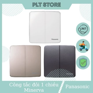 Bộ 2 công tắc B, 1 chiều 16A Panasonic dòng Minerva WMT503-VN, WMT503MYZ-VN, WMT503MYH-VN