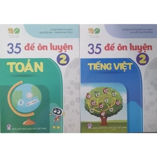 Sách - Combo 35 Đề ôn luyện Toán - Tiếng Việt lớp 2