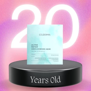 Mặt Nạ Thạch Tảo Xoắn Celderma Active Repair Green Hydrogel Mask