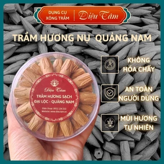 Trầm hương nụ Đại Lộc, trầm nụ dùng cho lư xông trầm, thác khói trầm hương Diệu Tâm