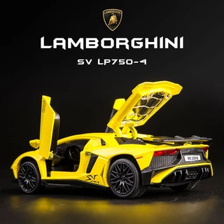 Mô Hình Xe Ô Tô Thể Thao Lamborghini Aventador SV LP750-4 Tỉ Lệ 1: 32