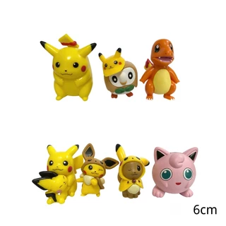 Set 7 mô hình nhân vật pokemon mini siêu cute