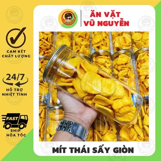 Mít Thái Sấy Giòn Xuất Khẩu 200gr - Ăn Vặt Vũ Nguyễn Vừa Ngon Vừa Rẻ - Ship Hỏa Tốc