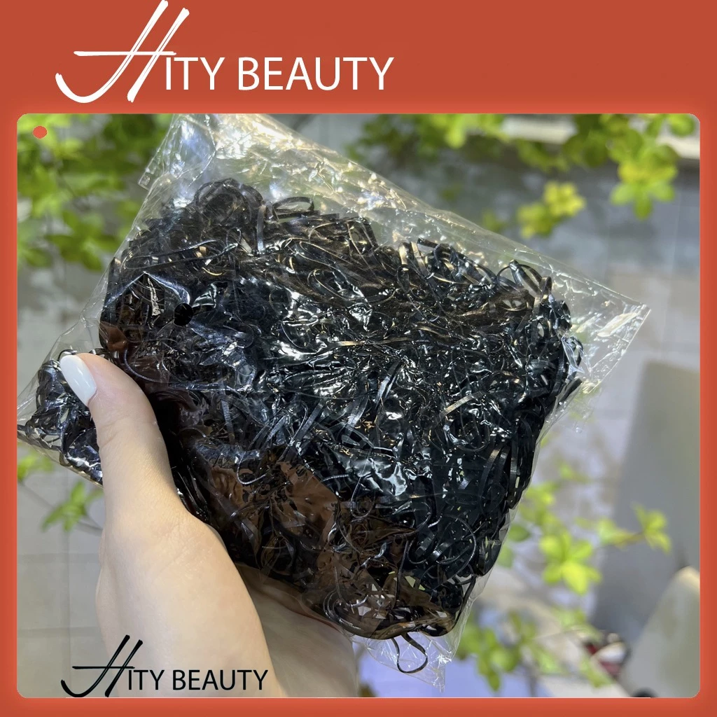 [1000 sợi] Dây thun buộc tóc mềm, dẻo, dai siêu rẻ - Hity Beauty