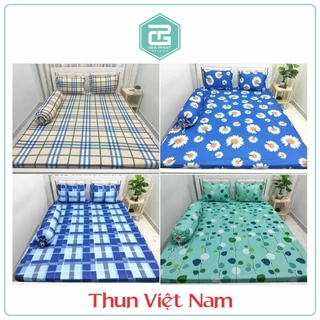 Ga lẻ 1m2x2m thun lạnh Việt Nam ( không kèm áo gối )