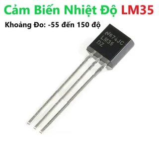 Cảm Biến Nhiệt Độ LM35 Chính Hãng TO-92 - Khoảng Đo -55 đến 150 độ