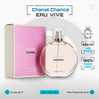 Nước hoa nữ Chà neo Chance EDT phong cách nữ tính thanh lịch nhẹ nhàng phù hợp mọi hoàn cảnh GEMINI