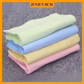 Khăn lau kính đa năng chuyên dụng nhiều màu - Lau mắt kính cận, mặt điện thoại vải cotton mềm mịn, siêu sạch