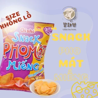 Bánh Snack Bim Bim Oishi Pho Mát Miếng 68g siêu to khổng lồ