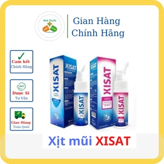 Nước Muối Biển Sâu Xisat [CHÍNH HÃNG MERAP - Xisat] - Dung Dịch Xịt Vệ Sinh Sạch, Thông Mũi( Nhật Minh Pharmacy)