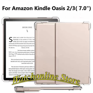 Ốp lưng silicon chống va đập cho Kindle Oasis 2 Oasis 3 bảo vệ 4 góc trong suốt