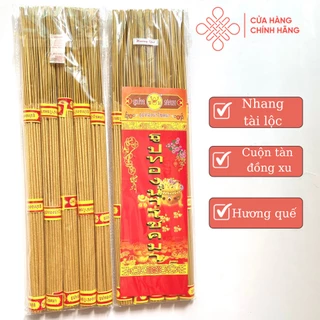 Hương Nhang Thần Tài Thái Lan Cuốn Tàn Hình Đồng Xu - Cửa Hàng Phật Giáo Thái Linh