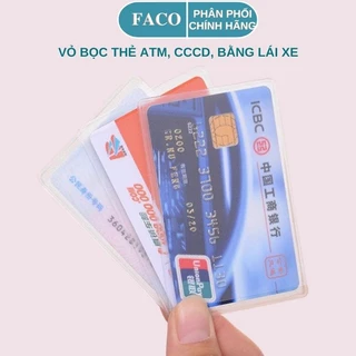 5 vỏ bọc bảo vệ thẻ căn cước, thẻ sinh viên, bằng lái xe, thẻ nhân viên, thẻ ATM