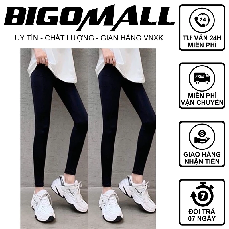 Quần Legging Dài Co Dãn BIGOMALL