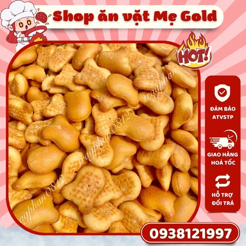 Bánh gấu nhân kem Thiên Hồng (500g)