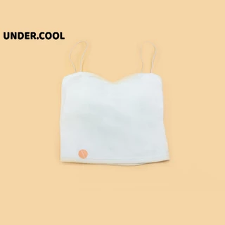 Áo 2 Dây Cotton UNDERCOOL Croptop Sợi Bún Đệm Nâng Ngực Dáng Ôm Thoáng Mát