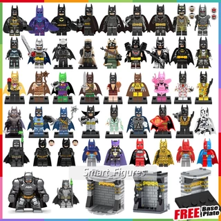 Batman Minifigures Đồ Chơi Quà Tặng Khối Xây Dựng Batman Bọc Thép Knightmare Batman Thợ Săn Catman Minifigures 50 Loại