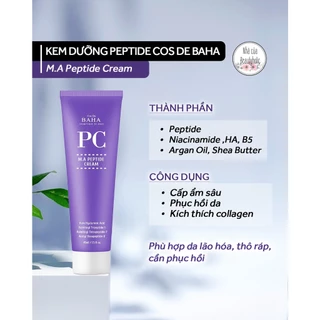 Kem dưỡng chống lão hóa COSDE BAHA M.A PEPTIDE CREAM