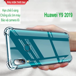 Ốp lưng Huawei Y9 2019 dẻo / Mate 20 / Mate 20X / Mate 20 Pro / P40 / P50 trong suốt lồi 4 góc hạn chế ố vàng ôm máy