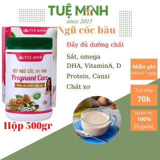 Ngũ Cốc An Thai Tuệ Minh 25 Loại Hạt hộp 500 gram, tốt cho mẹ bầu