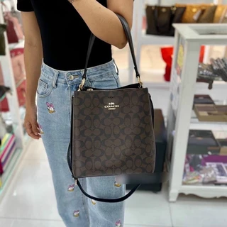 Túi xách công sở Coach Small Town bucket bag