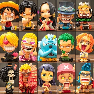 [ Sẵn ] Mô hình One Piece Đầu to Luffy, ACE, Zoro,Nami, Usopp,Sanji,Chopper,Robin,Franky,Brook,Jinbe,Shanks,Law Figure