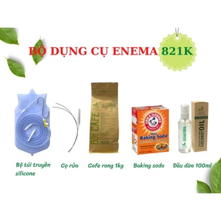 Combo Detox Bộ Dụng Cụ + Cafe Viethealthy Thải Độc Đại Tràng, Coffee Enema, Súc rửa Gerson