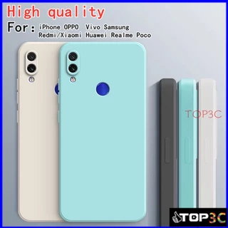 Ốp Điện Thoại Màu Trơn Cho Redmi Note7 Redmi 7 Note8 Pro Note9 Pro Note9s Note10 Note10S YT