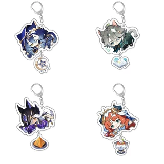 (đủ mẫu m2) Móc Khóa GENSHIN IMPACT ver TREO THẢ mica acrylic anime chibi game phụ kiện chìa khóa