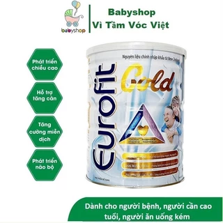 Sữa Bột Eurofit Gold 900g (người trưởng thành)