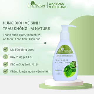 Dung Dịch Vệ Sinh Phụ Nữ I'm Nature Trầu Không Làm Hồng Sạch Dưỡng Ẩm Ngăn Mùi Hiệu Quả An Toàn Cho Mẹ Bầu Và Sau Sinh