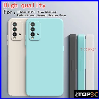 Ốp Điện Thoại Màu Trơn Cho Redmi 9T 9A Redmi 8 Redmi 8a 9 10A 9C Redmi 7 YT