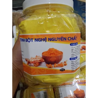 Tinh bột nghệ nguyên chất 100% Hộp 500gr