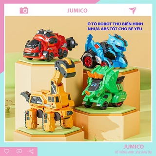 Đồ chơi cho bé ô tô robot khủng long biến hình thông minh JUMICO KL3