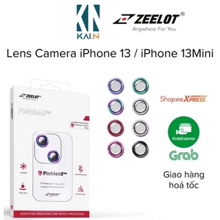 Miếng Dán Kính Cường Lực Camera Lens Zeelot Titanium Plshield For iPhone 13/13Mini