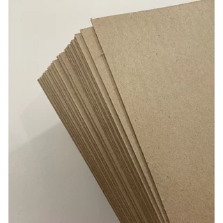 Carton lạnh khổ A3 - Bìa cứng - Giây bồi - Làm bìa sổ tay - Làm bìa album scrafbook - Bìa Kraf 2 lớp (tương đương 1.5mm)