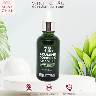 Tinh chất giảm mụn Histolab 72% Azulene Complex Ampoule Derma Science 50ml