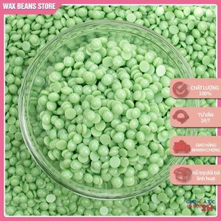 Sáp wax lông 1kg Tổng Kho Sỉ Wax Beans - Sáp wax lông nóng tại nhà cao cấp siêu bám lông tặng kèm que gỗ