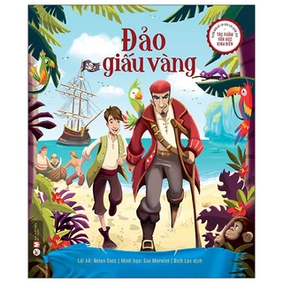 Sách - Phiên Bản Kể Lại Đầy Lôi Cuốn Của Tác Phẩm Văn Học Kinh Điển - Đảo Giấu Vàng