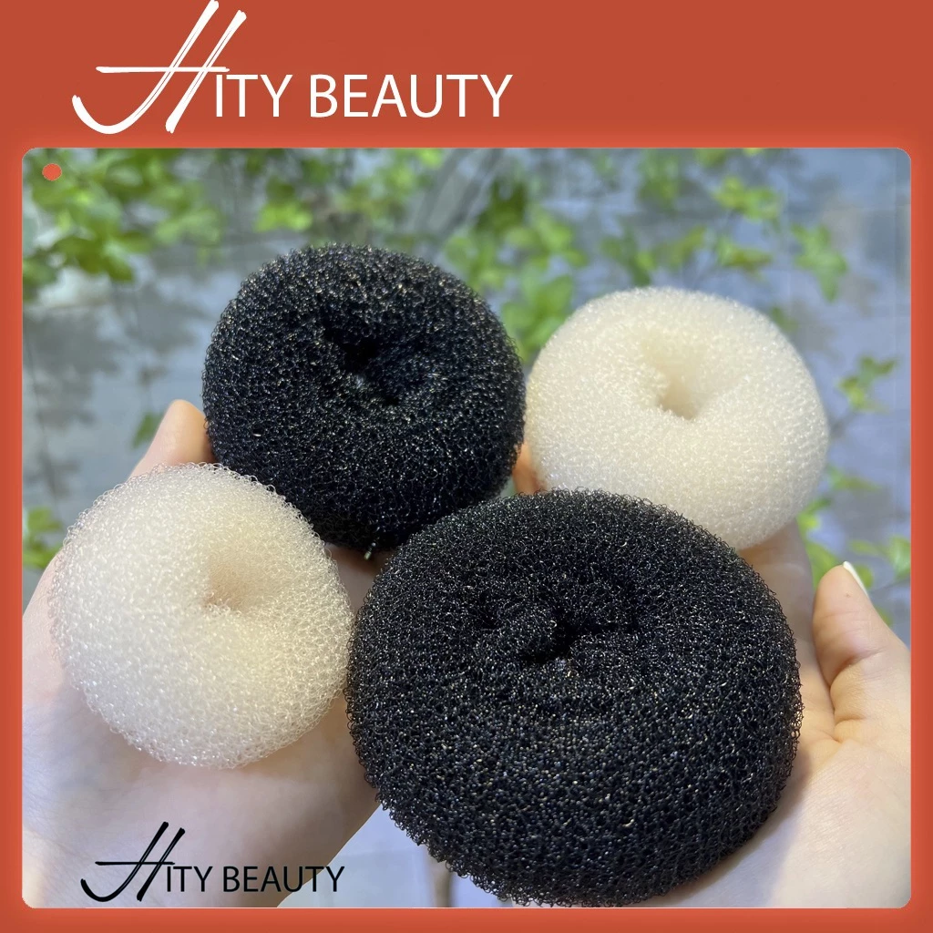 [Combo 3] Độn phồng tóc bộ 3 kích thước S M L chuyên làm tóc, cao cấp makeup chuyên nghiệp - Hity Beauty