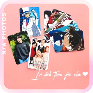 [Giao nhanh] Combo 10 ảnh Card size 6cm x 9cm bo góc ép lụa - Ảnh Card in theo yêu cầu