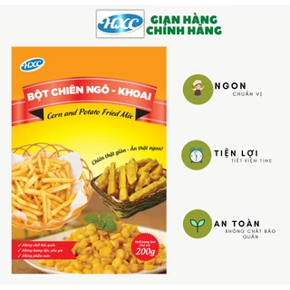 Bột Chiên Ngô Khoai dạng gói 200g , thơm ngon, giòn tan, không chất bảo quản, độc quyền của thương hiệu ( HXC )