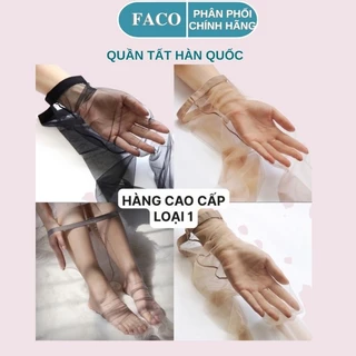 Quần tất giấy tàng hình Hàn Quốc nữ siêu dai không rách dọc hàng loại 1