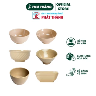 Chén cơm Màu Nâu Nhựa Melamine Cao Cấp Fataco Việt Nam