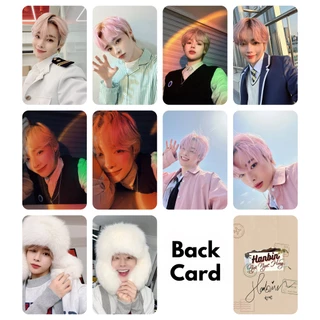 Set 10 card giấy bo góc ảnh thành viên TEMPEST - Hanbin selfie C