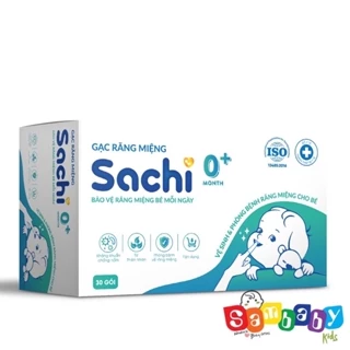 Gạc vệ sinh răng miệng cho bé Sachi