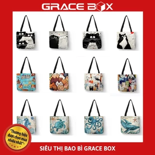 "Giá Sỉ" Túi Vải Canvas Thời Trang Trẻ - Giá Xưởng Sản Xuất Trực Tiếp - Siêu Thị Bao Bì Grace Box