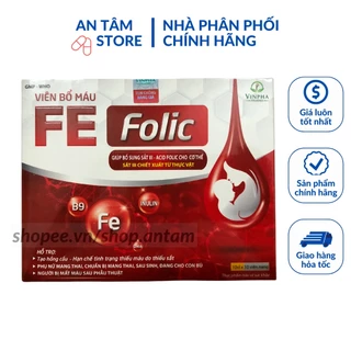 Viên bổ máu FE FOLIC giúp bổ sung sắt III - Acid folic cho cơ thể