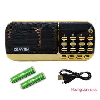 Đài Radio USB Thẻ Nhớ Craven CR-836S.